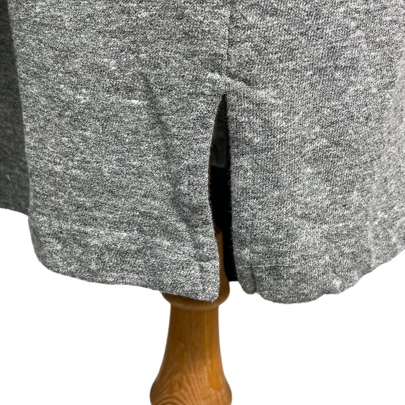 Current/Elliott The Ruffle Sleeve Sweatshirt in Heather Grey Size 2; US Medium - Picture 8 of 16